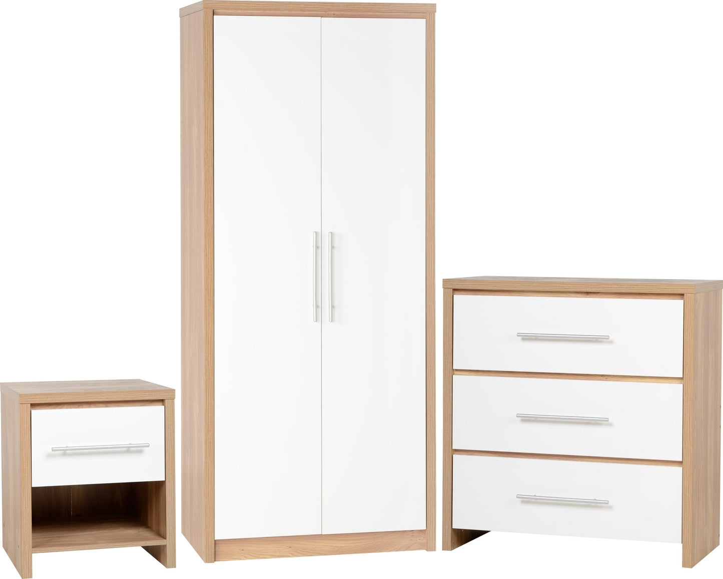 Seville White Gloss Bedroom range