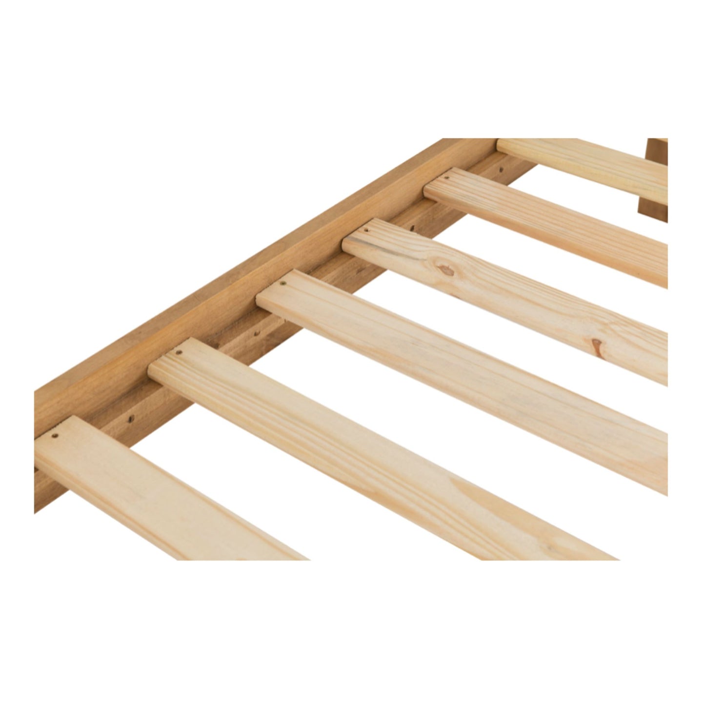 Monaco High foot End Single Bed waxed Pine Finish