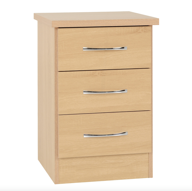 Nevada Bedroom Set 2 Door Wardrobe Sonoma Oak Effect